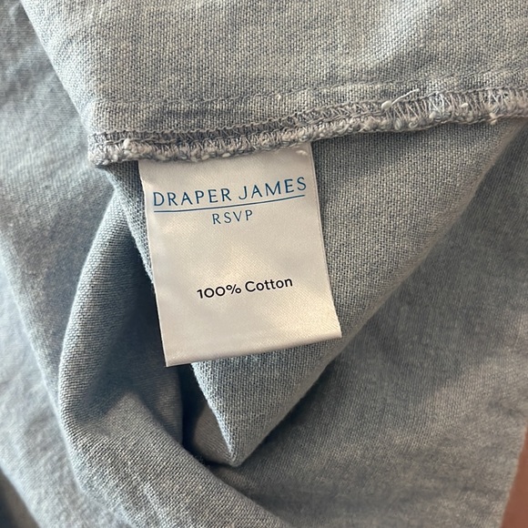 💗Draper James light denim top - Picture 5 of 5